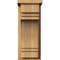 Ekena Millwork Pescadero Rough Sawn Corbel w/Backplate, Western Red Cedar, 8"W x 12"D x 20"H COR08X12X20PEC01RWR - alternate 3